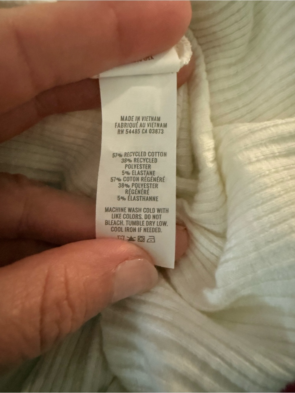 aerie Off-the-Shoulder Ribbed Cream Sweater Bodysuit NEW WITH TAGS Cottagecore S - Picture 6 of 6